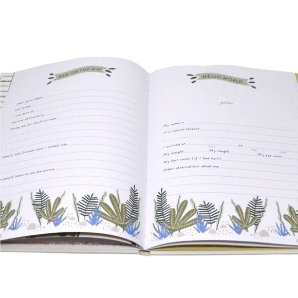 CR Gibson Wild About You Baby‎ Memory Book, Jungle Theme, First 5 Years - Picture 3 of 9